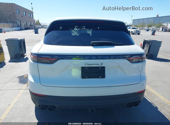 WP1AB2AY0NDA31939 2022 PORSCHE CAYENNE White 