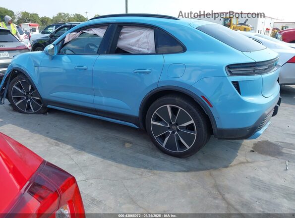WP1AC2XA3SL175720 2025 PORSCHE MACAN Blue Rear left