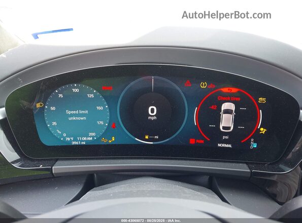 WP1AC2XA3SL175720 2025 PORSCHE MACAN Blue Rear seats view