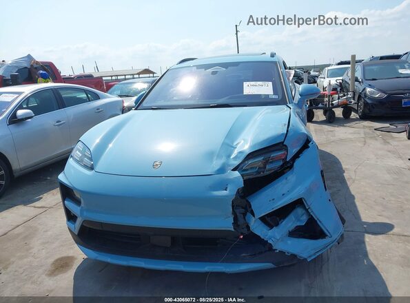 WP1AC2XA3SL175720 2025 PORSCHE MACAN Blue Rear interior view