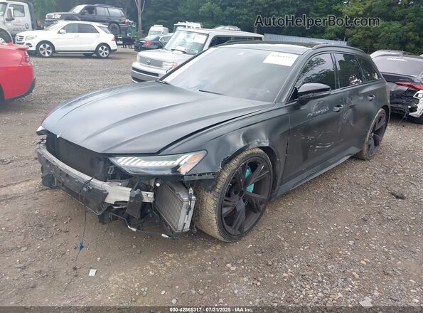 WUA1CBF20MN900439 2021 AUDI RS6 Black Передня ліва чверть