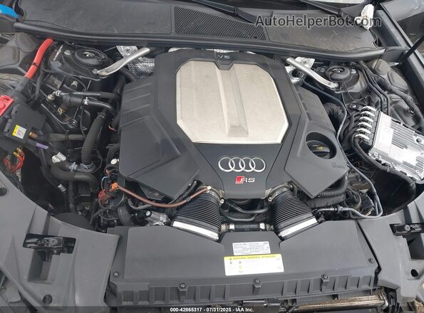 WUA1CBF20MN900439 2021 AUDI RS6 Black Вид ззаду