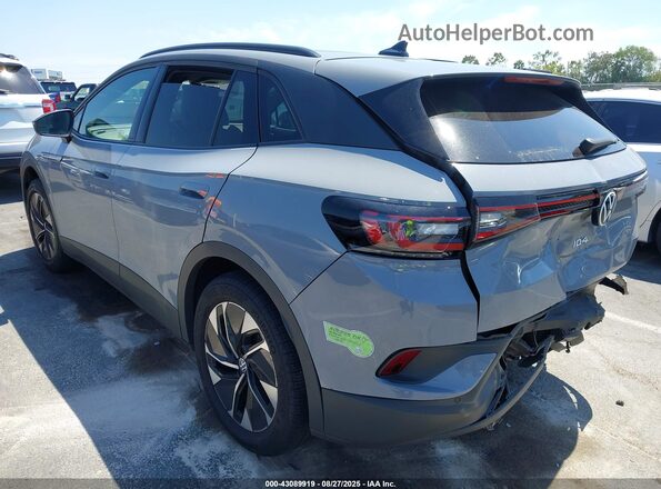 WVGGNPE26NP066288 2022 VOLKSWAGEN ID.4 Серый Задняя левая четверть