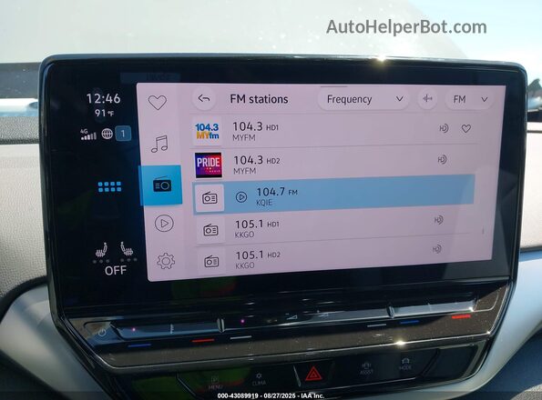 WVGGNPE26NP066288 2022 VOLKSWAGEN ID.4 Серый 