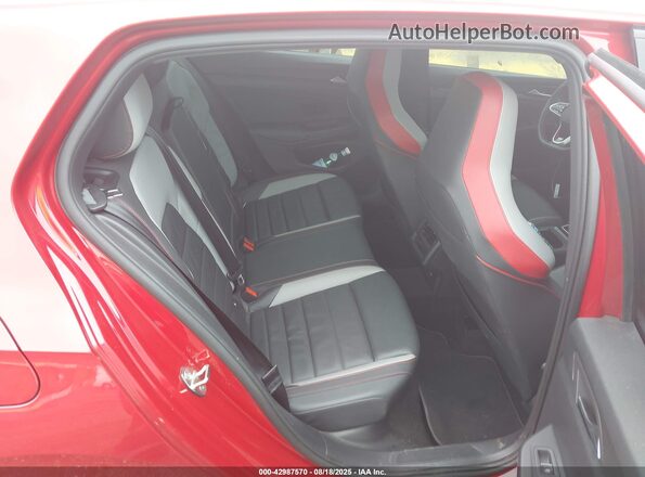 WVW3A7CD7PW203427 2023 VOLKSWAGEN GOLF Red Widok naklejki z numerem VIN