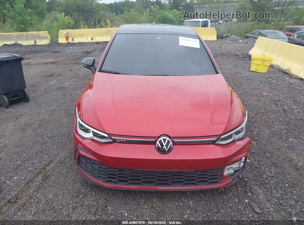WVW3A7CD7PW203427 2023 VOLKSWAGEN GOLF Red Widok zestawu wskaźników