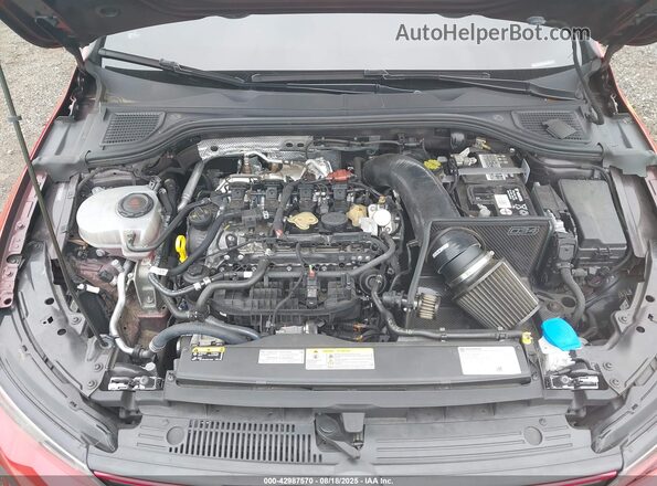 WVW3A7CD7PW203427 2023 VOLKSWAGEN GOLF Red Widok z tyłu