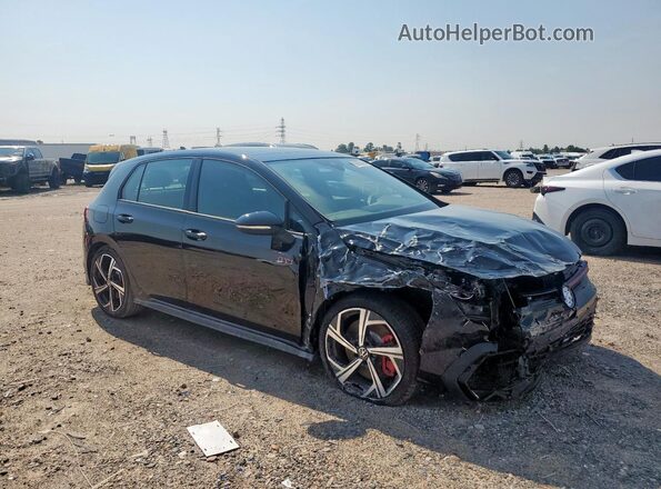 WVWSA7CDXSW219562 2025 VOLKSWAGEN GTI Черный Передняя правая четверть