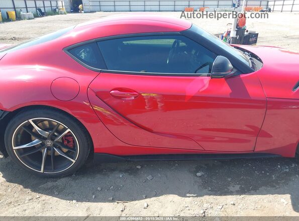WZ1DB4C03LW025606 2020 TOYOTA GR SUPRA Красный Панорамный вид салона 360°