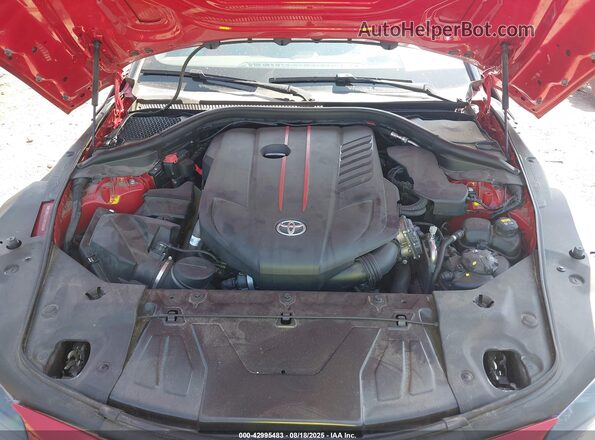 WZ1DB4C03LW025606 2020 TOYOTA GR SUPRA Красный Вид сзади