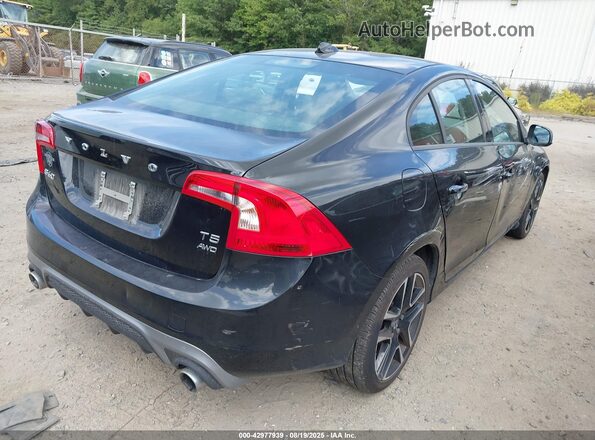 YV140MTL4J2456629 2018 VOLVO S60 Black Задня права чверть