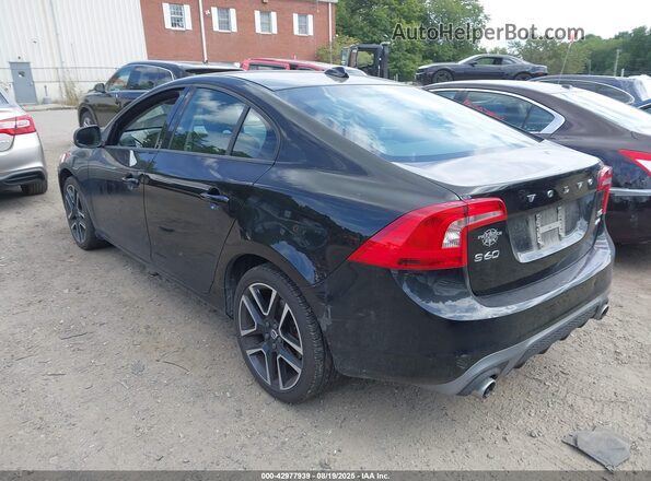 YV140MTL4J2456629 2018 VOLVO S60 Black Задня ліва чверть