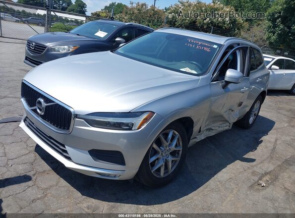 YV4102RK7M1864450 2021 VOLVO XC60 Silver Front left