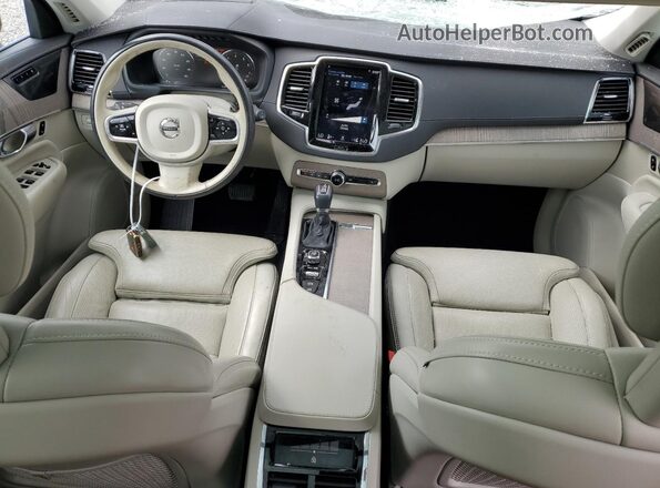 YV4A22PL3M1763668 2021 VOLVO XC90 Black Вид панелі приладів