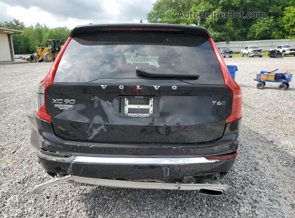 YV4A22PL3M1763668 2021 VOLVO XC90 Black Вид ззаду
