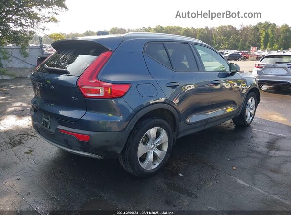 YV4AC2HK0N2705368 2022 VOLVO XC40 Blue Задня права чверть