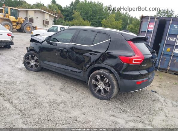 YV4AC2HL1L2275047 2020 VOLVO XC40 Black Trasero izquierdo