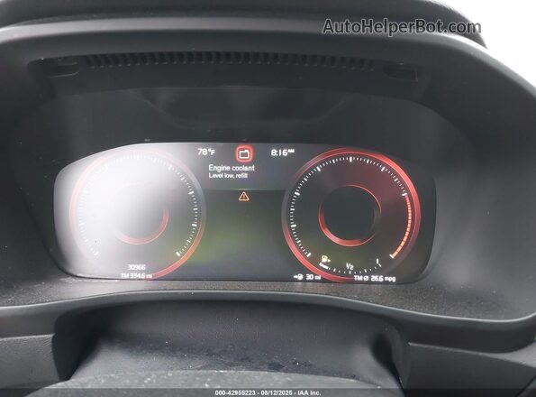YV4AC2HL1L2275047 2020 VOLVO XC40 Black Vista de los asientos traseros