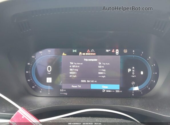 YV4L12DW4P1305863 2023 VOLVO XC60 Blue Vista de los asientos traseros