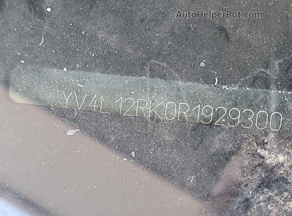 YV4L12RK0R1929300 2024 VOLVO XC60  ხელსაწყოთა პანელის ხედი