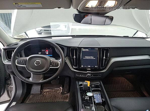 YV4L12RK4R1929235 2024 VOLVO XC60  ხელსაწყოთა პანელის ხედი