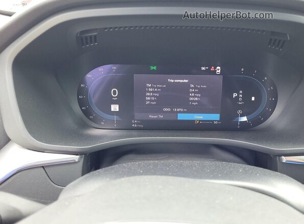 YV4L12RK5R1929504 2024 VOLVO XC60  Вид щитка приборов