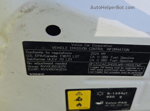 YV4L12RK5R1930295 2024 VOLVO XC60  Задня ліва чверть