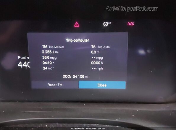 YV4L12RN0P1378969 2023 VOLVO XC60 Синий 