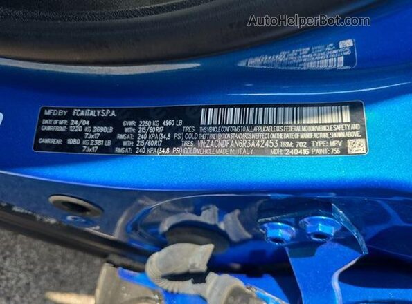 ZACNDFAN6R3A42453 2024 DODGE OTHER  Вид задніх сидінь