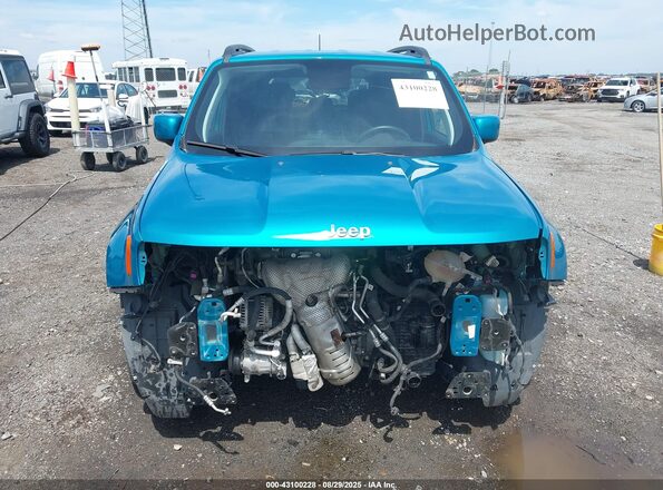 ZACNJABB2LPL72149 2020 JEEP RENEGADE Green Rear interior view