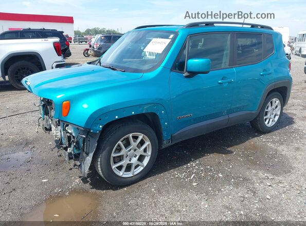 ZACNJABB2LPL72149 2020 JEEP RENEGADE Green Front left