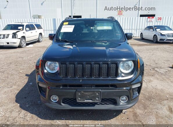 ZACNJABB9LPL94410 2020 JEEP RENEGADE Black ხელსაწყოთა პანელის ხედი