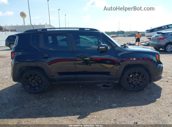 ZACNJABB9LPL94410 2020 JEEP RENEGADE Black უკანა სალონის ხედი