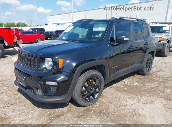 ZACNJABB9LPL94410 2020 JEEP RENEGADE Black წინა მარცხენა ხედი სამი მეოთხედიდან