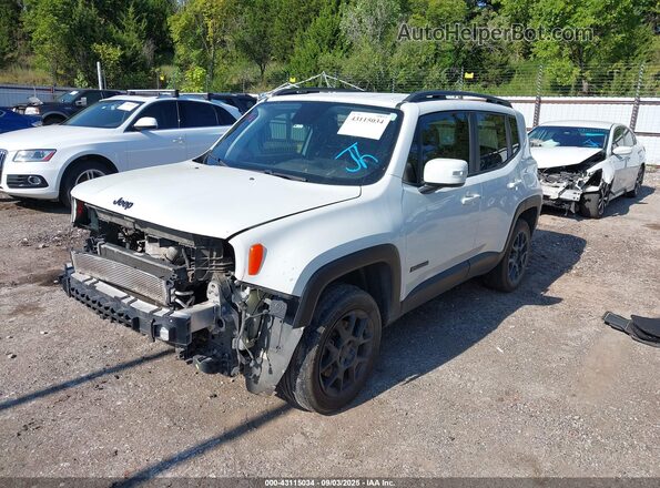 ZACNJBBB9LPL59159 2020 JEEP RENEGADE White წინა მარცხენა ხედი სამი მეოთხედიდან