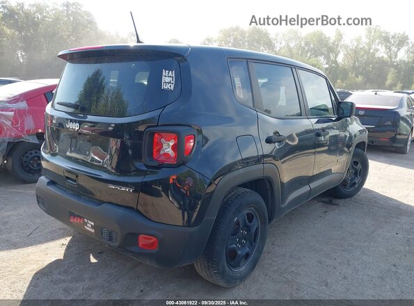 ZACNJCABXMPM29776 2021 JEEP RENEGADE Black უკანა მარჯვენა