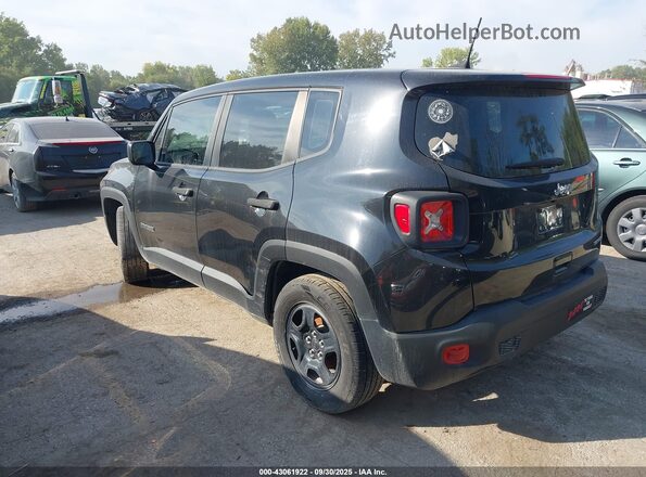 ZACNJCABXMPM29776 2021 JEEP RENEGADE Black უკანა მარცხენა