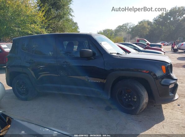 ZACNJCABXMPM29776 2021 JEEP RENEGADE Black უკანა სალონის ხედი