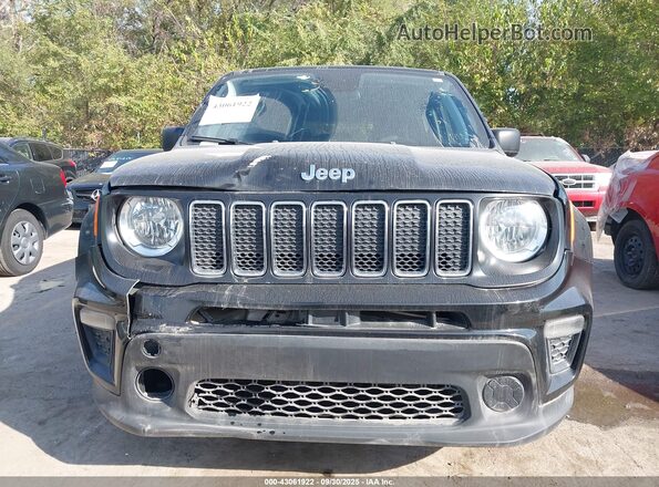 ZACNJCABXMPM29776 2021 JEEP RENEGADE Black წინა ხედი