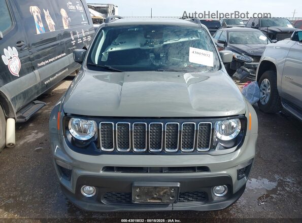 ZACNJCBB0MPM22592 2021 JEEP RENEGADE Gray Widok wnętrza z tyłu