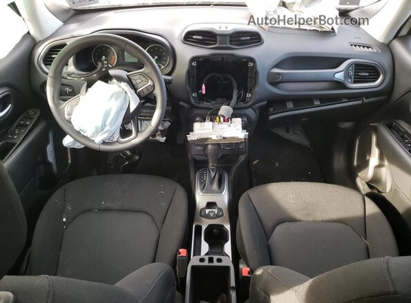ZACNJDA17NPN63675 2022 JEEP RENEGADE White Vista del salpicadero