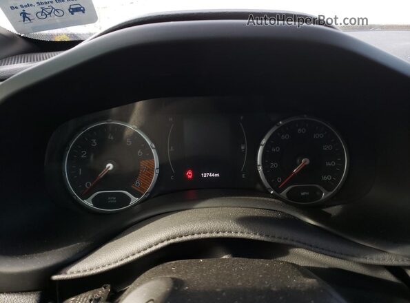 ZACNJDA17NPN63675 2022 JEEP RENEGADE White Vista del cuadro de instrumentos