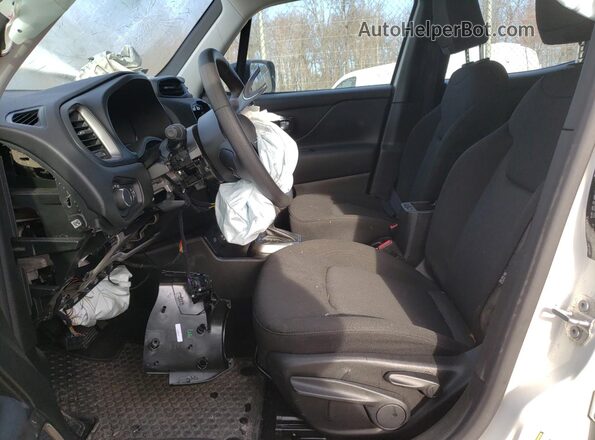 ZACNJDA17NPN63675 2022 JEEP RENEGADE White Vista interior delantera
