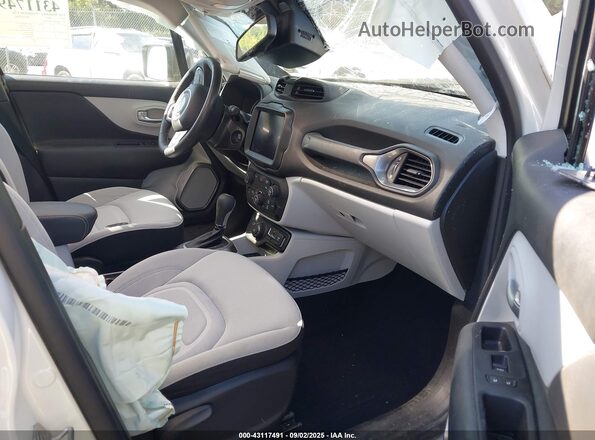 ZACNJDB12NPN87302 2022 JEEP RENEGADE White წინა სალონის ხედი