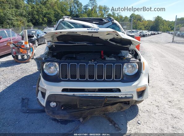 ZACNJDB12NPN87302 2022 JEEP RENEGADE White ხელსაწყოთა პანელის ხედი