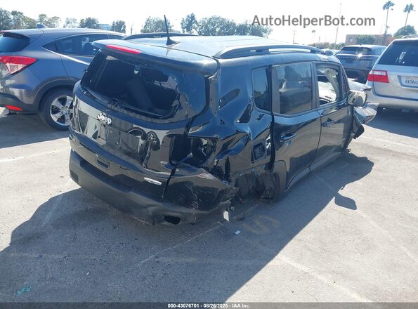 ZACNJDB15NPN79453 2022 JEEP RENEGADE Black უკანა მარჯვენა