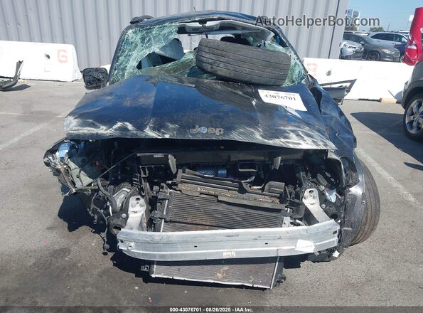 ZACNJDB15NPN79453 2022 JEEP RENEGADE Black ხელსაწყოთა პანელის ხედი