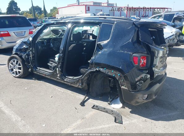 ZACNJDB15NPN79453 2022 JEEP RENEGADE Black უკანა მარცხენა