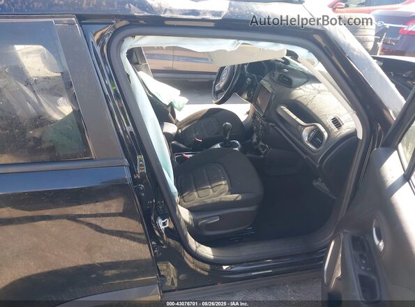 ZACNJDB15NPN79453 2022 JEEP RENEGADE Black წინა სალონის ხედი