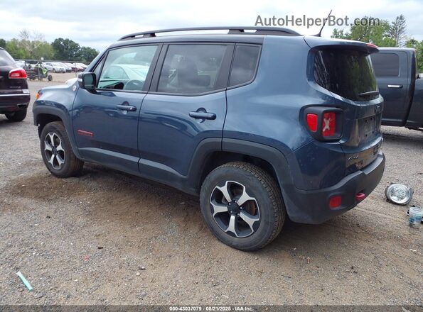 ZACNJDC13MPM93121 2021 JEEP RENEGADE Blue უკანა მარცხენა